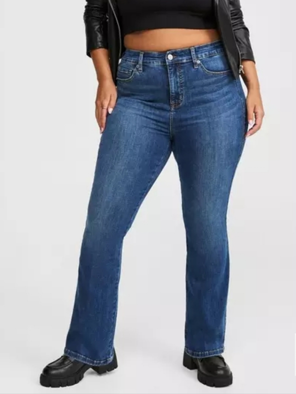 Trio High-Rise Boot Jean